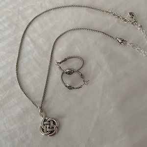 Brighton necklace and earrings